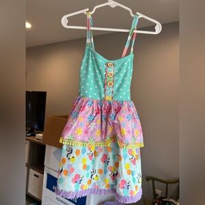 Matilda Jane Pandamonium Circus Tunic Tank Top Size 6 GUC